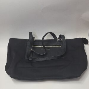 Cole Haan Black Tote Bag with Gold Accents